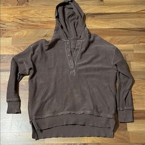 XS Aerie Textured Hoodie